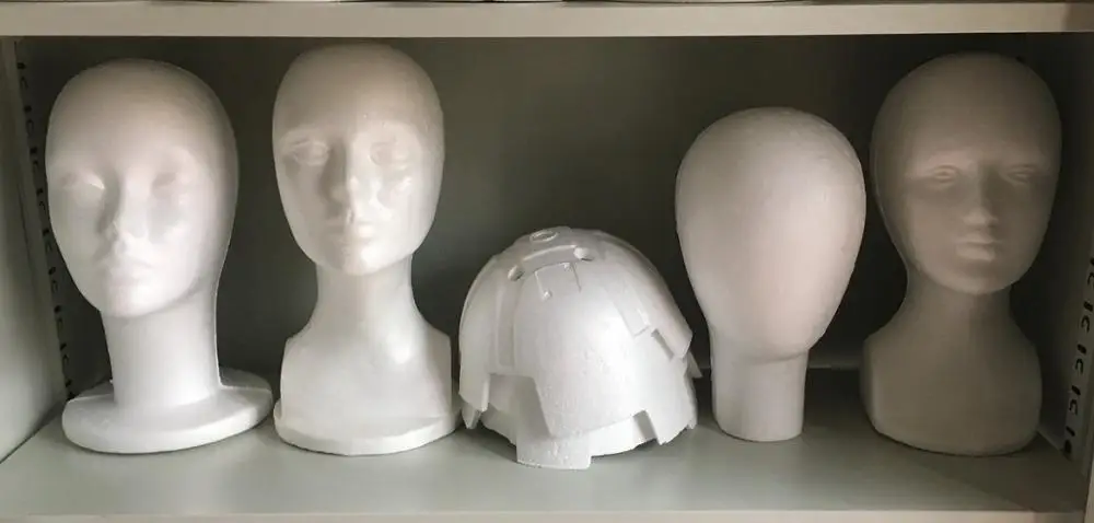 Голова манекена из пенопласта