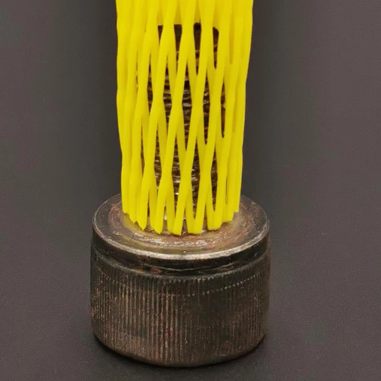 LDPE protective sleeve net for workpiece PE Plastic Mesh Tubular Protective Sleeve Netting for Metal Parts