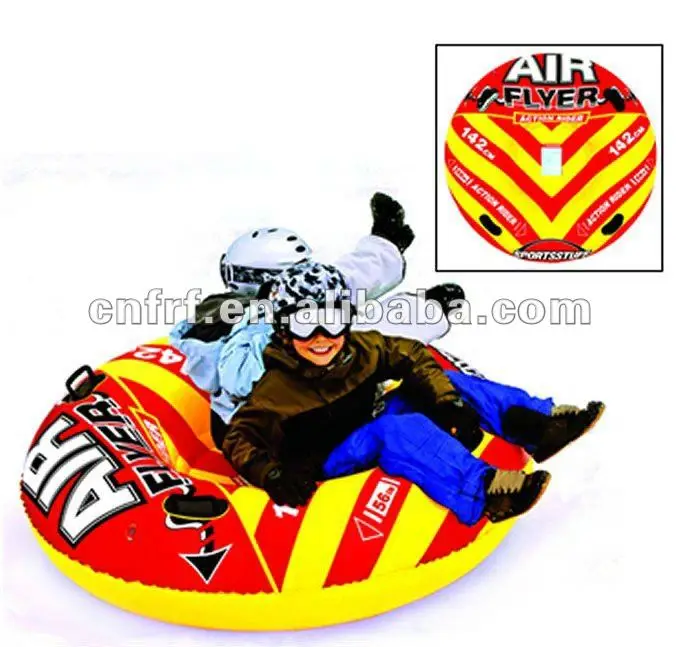 
 Надувные сани для снега  