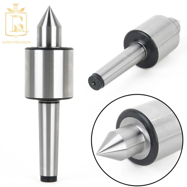 
65mm MT2 Live Center for Wood Lathe Tailstock Morse Taper 2 CNC 4th Axis Engraver 