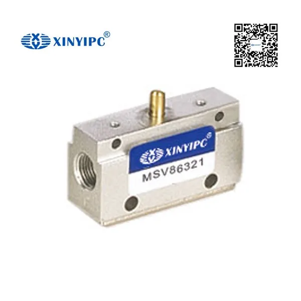 MSV86522R China Roller 5/2 way pneumatic Mechanical valve