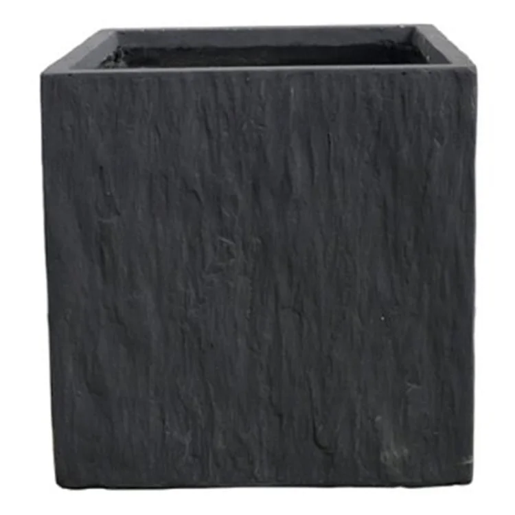 Indoor outdoor  natural slate flower pot for flower/green plant used gardening