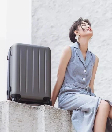 
Original Xiaomi 90 point travel Suitcase 24 inch Spinner Wheel Luggage 4 Colors Hardside xiaomi suitcase new products 
