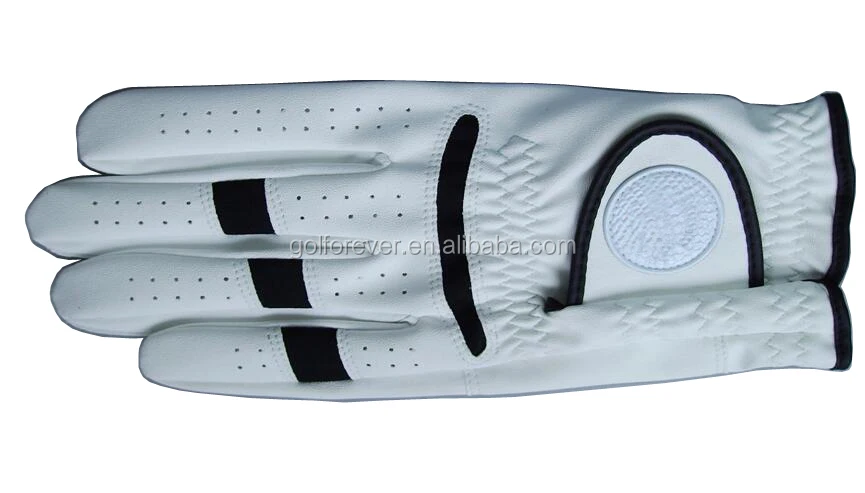 Magnetic golf ball marker glove