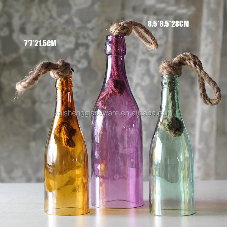 Wholesale wine glass vases for flower plant trending hot products