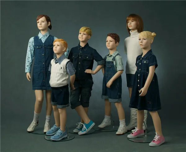 cheap fibreglass child kids baby display mannequin head