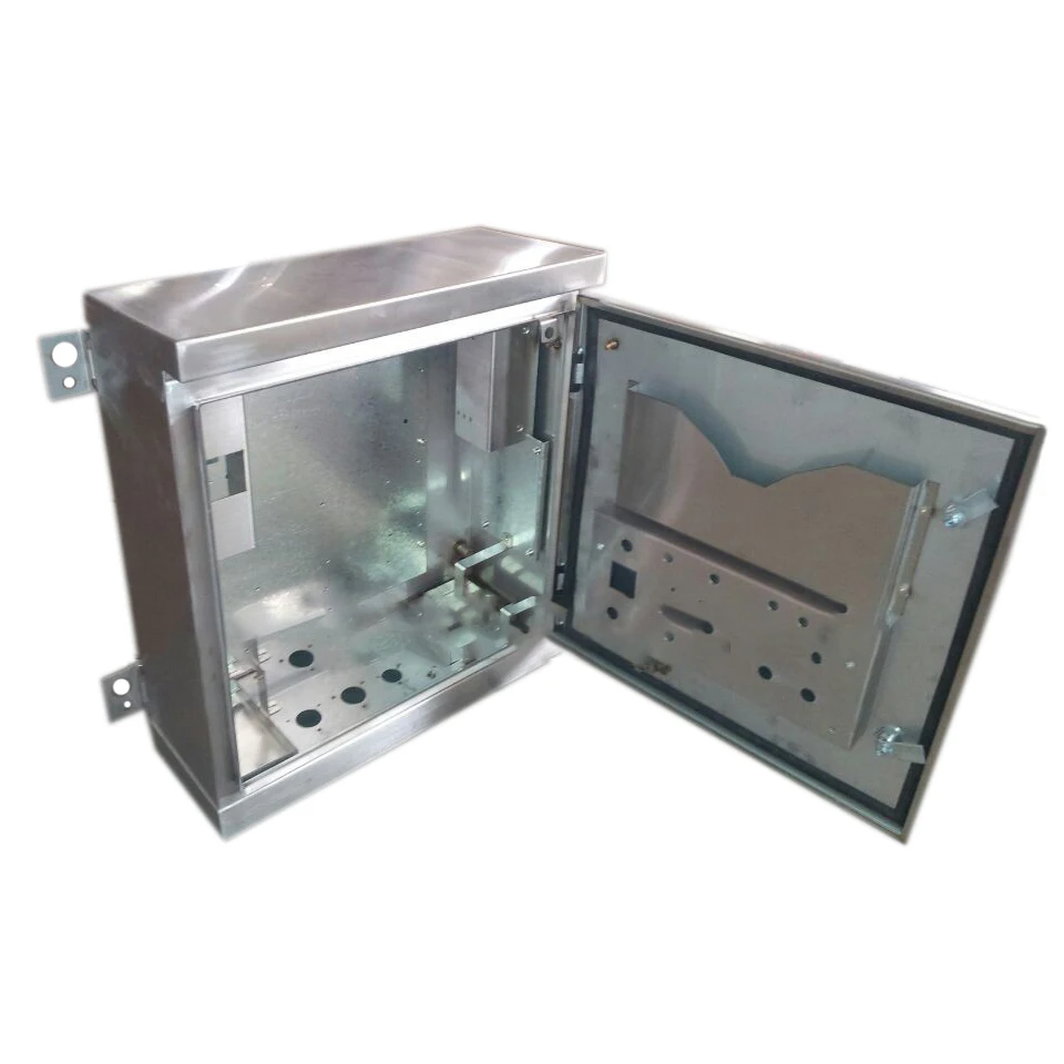 Indoor outdoor cold steel gas meter box