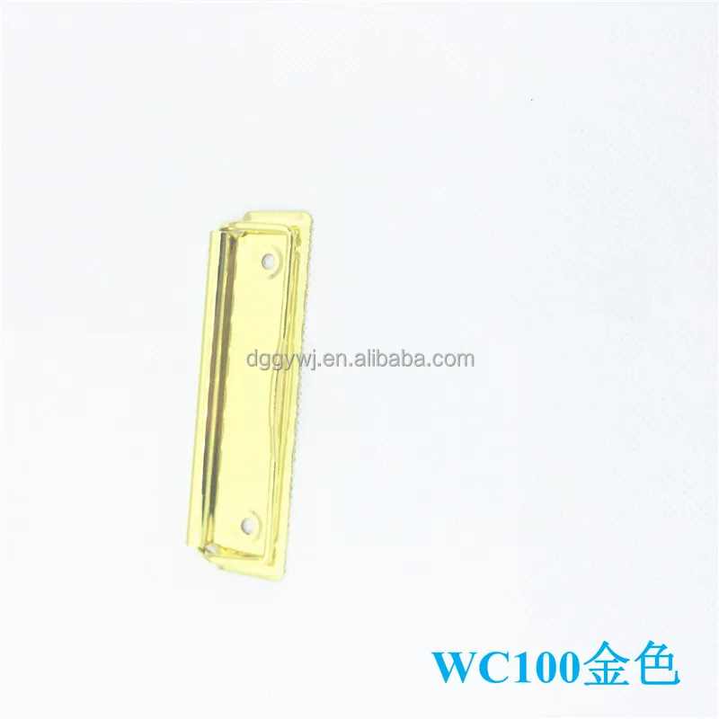 Golden board clip/metal clip/wire clip for notebook