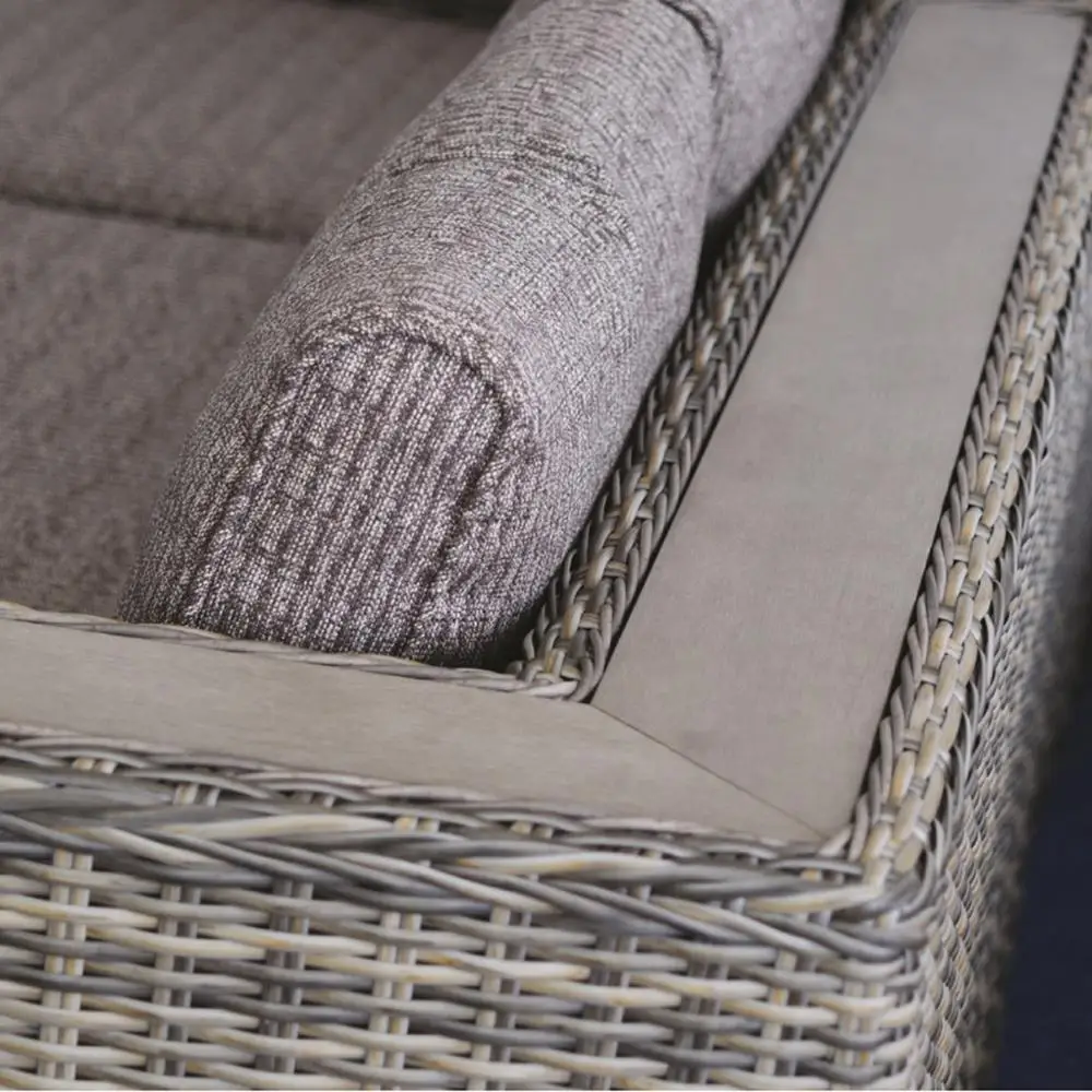 3pcs Outdoor Synthetic Rattan Garden Furniture Sofa Outdoor Lounge Sofa Set