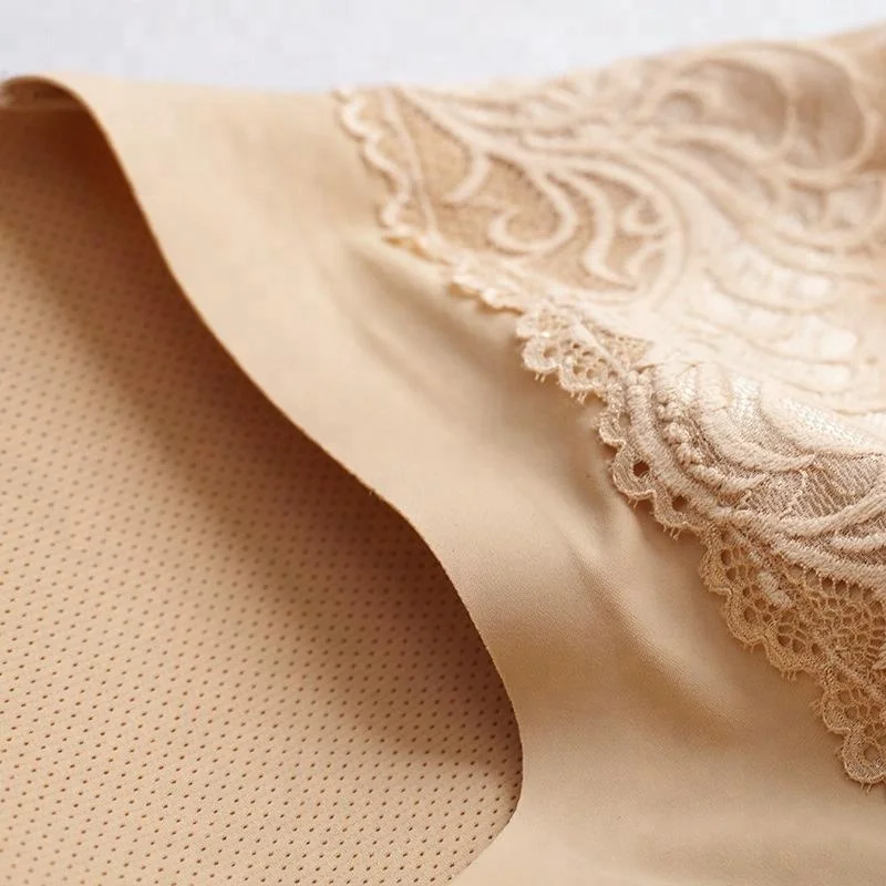 OEM Young Girls Stylish High Waist Lace Hip Enhancers Womens Panties