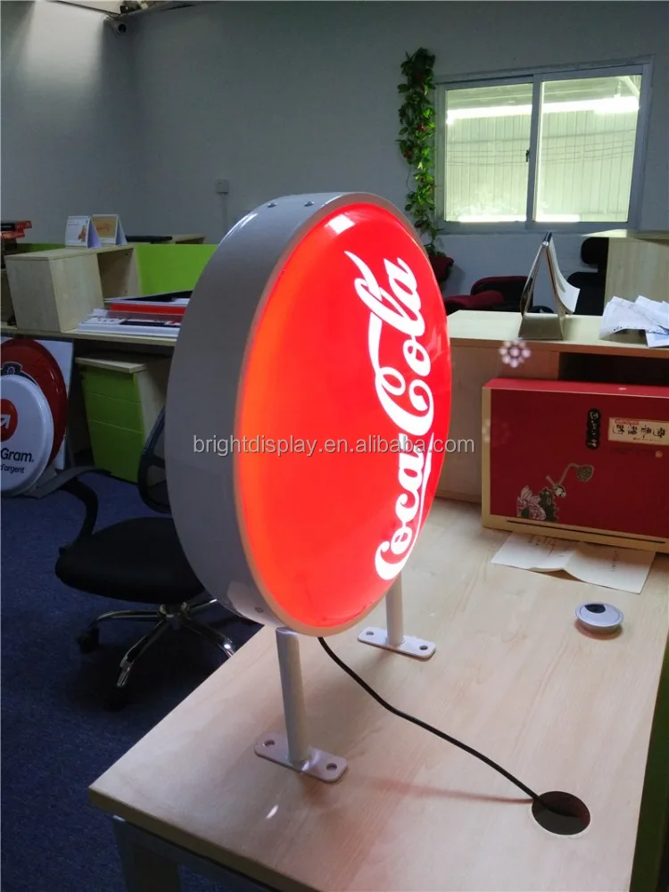 
distributor shop branch store outdoor advertising light box with LED lighting from factory 