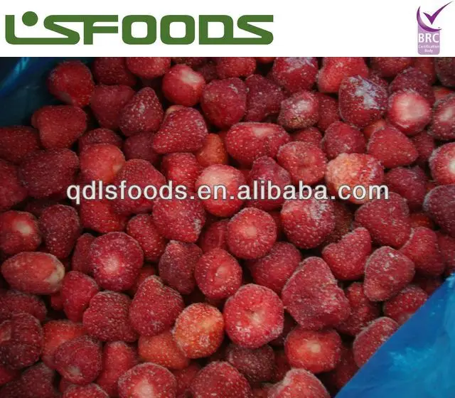 
IQF frozen strawberry red inside 