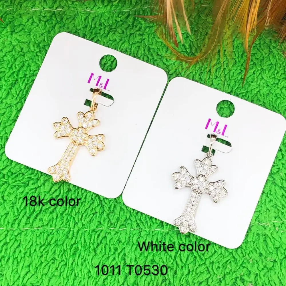 31893 Xuping M&L Fashion Pendant with 18K and white Gold Plated, cheap Jewelry Gold Pendant