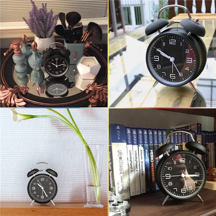 smart  desk & table Old fashion desk clock railway engineer time clock