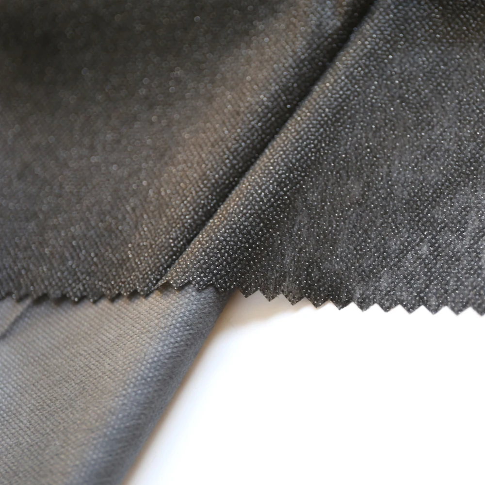 Fusing Hot Rolling Inner Fabric for Suits Garments 100% Polyester Nonwoven Interlinings D5820AZ