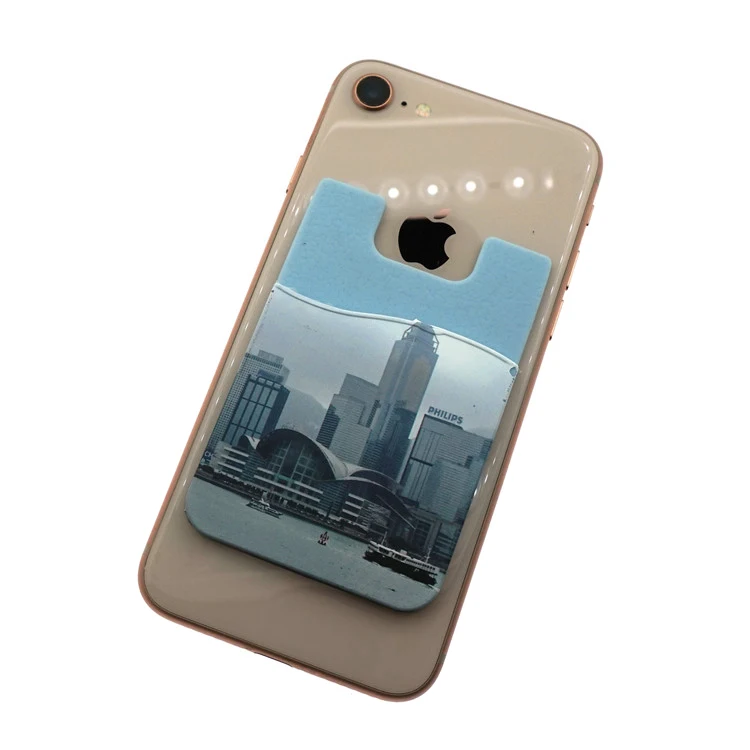 Sedex заводской Пользовательский логотип печать универсальный держатель карты клейкий Силиконовый сотовый телефон кошелек