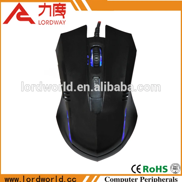 горячий продавать проводная мышь для игр с 2400 точек на дюйм смещения
