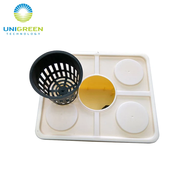 Standard Size 11 Liter Hydroponic Growing Dutch Buckets Square Planting Barrel For Tomato