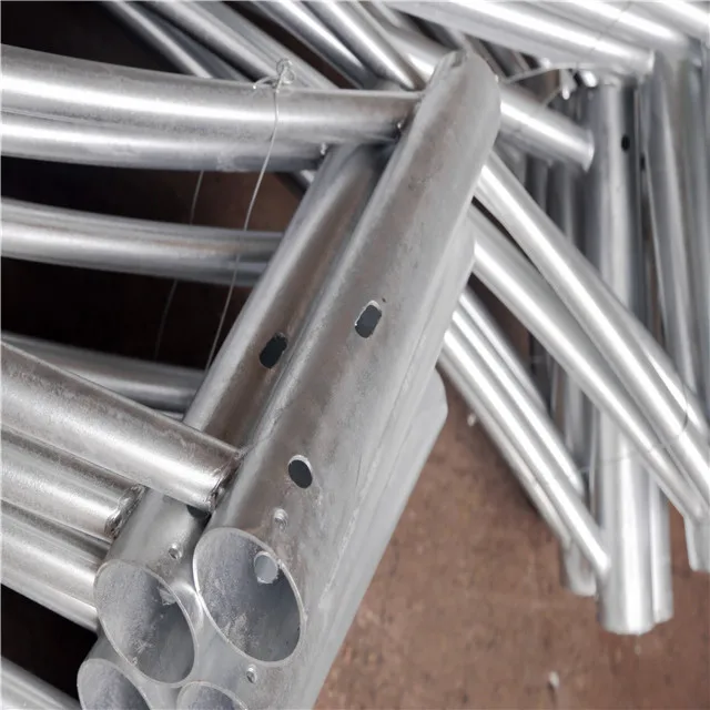 Складной миди-шарнирный восьмиугольный оцинкованный уличный стальной осветительный фонарь