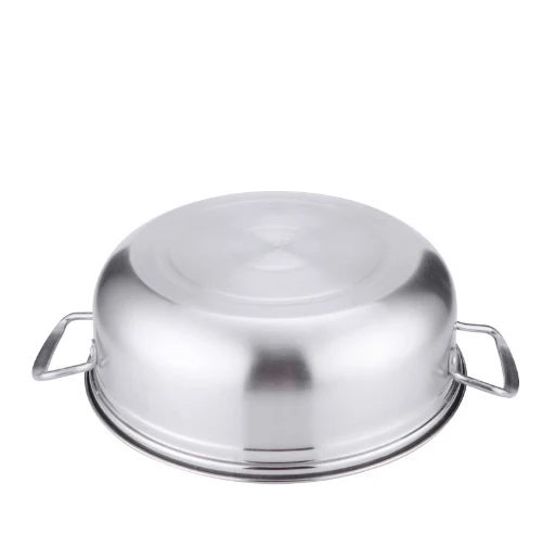 SPTJ02  New Design SS410 Induction Hot Pot Soup Stainless Steel Restaurant Soup Pot