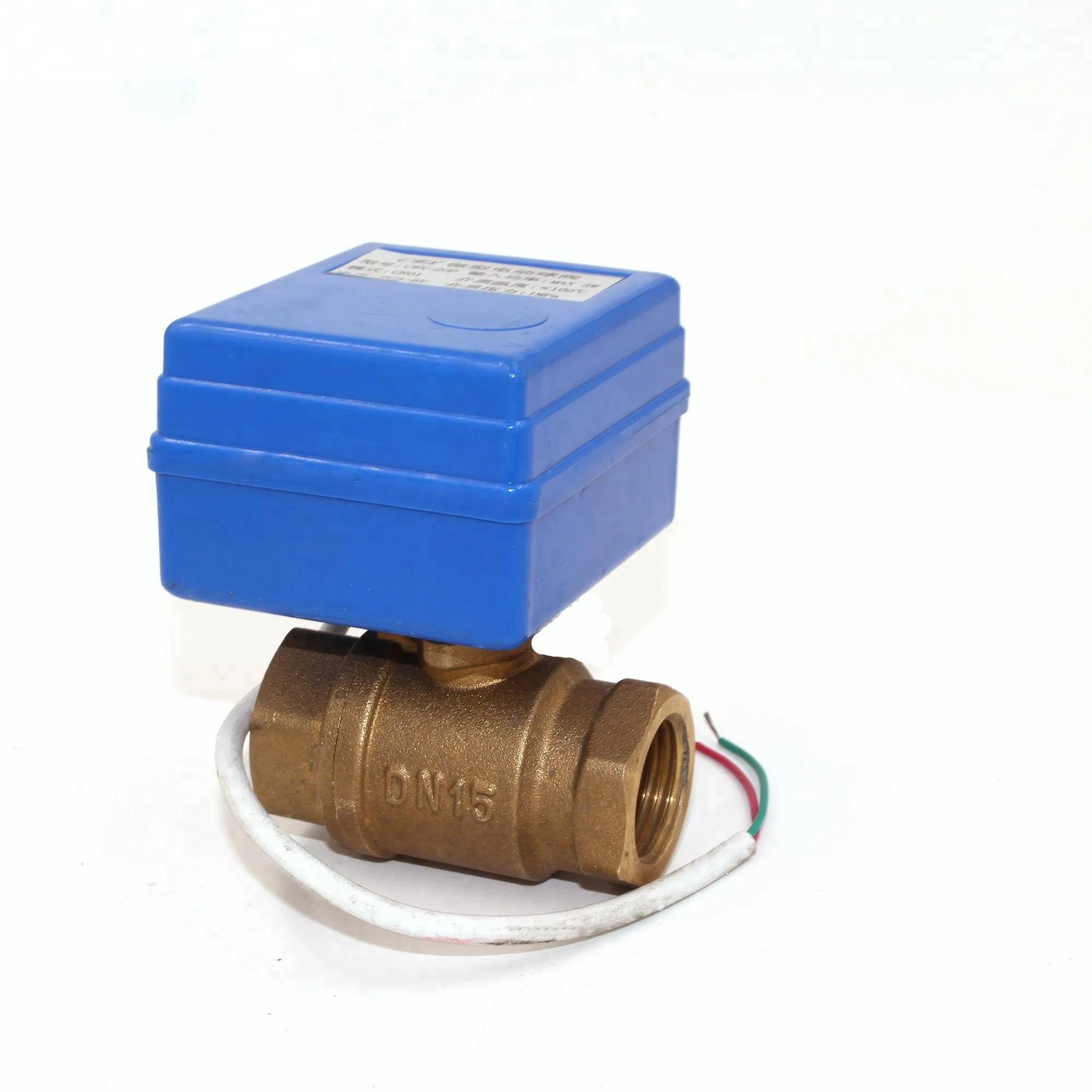 CWX-1.0D 5V 3V 12V Мини моторизованный клапан для счетчика воды, домашней воды, отопления