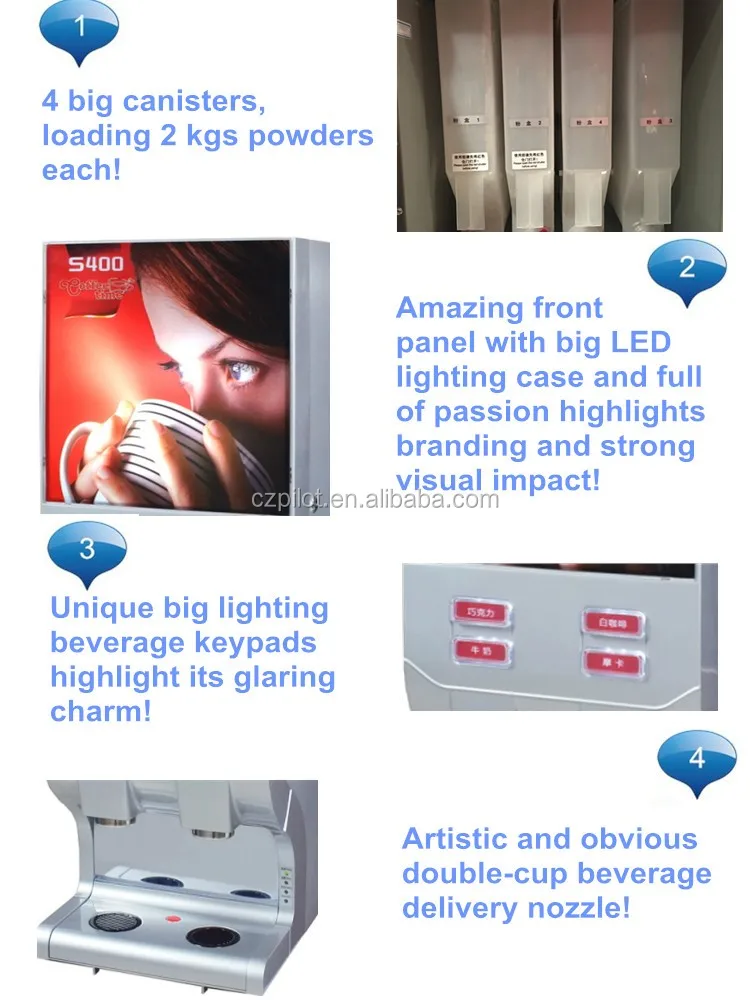 Top selling instant coffee making machine for commercial using