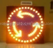 
Road safety customized outdoor reflective solar LED traffic sign 