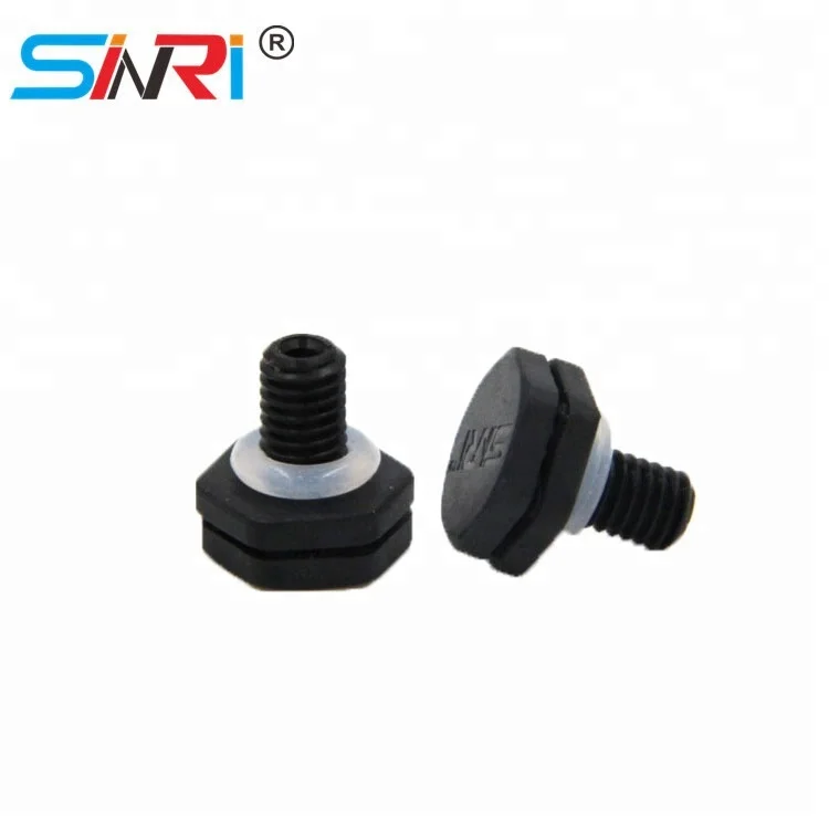 SINRI Size LOGO Customized LED High Bay Light Protective Vent Valve IP67 Waterproof M5 Vent Plug