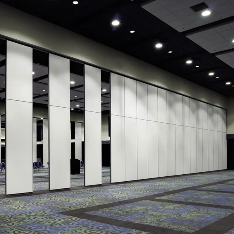 
Nigeria hotel soundproof folding door partition Acoustic movable partition door operable wall for Kenya banquet hall 