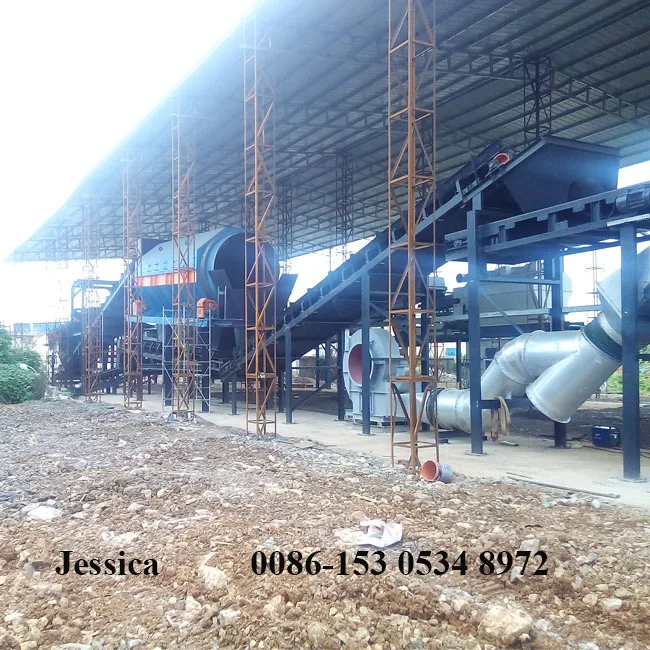 Multicipal solid waste manage equipment waste sorting system