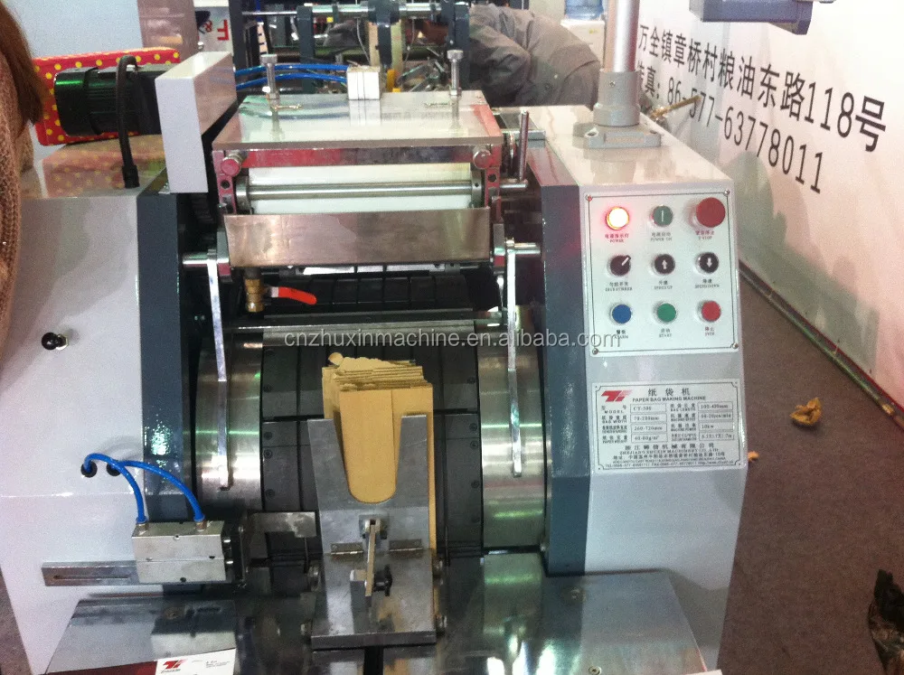 CY-180 Automatic Kraft Paper Bag Packing Machine for Make Paper Bag