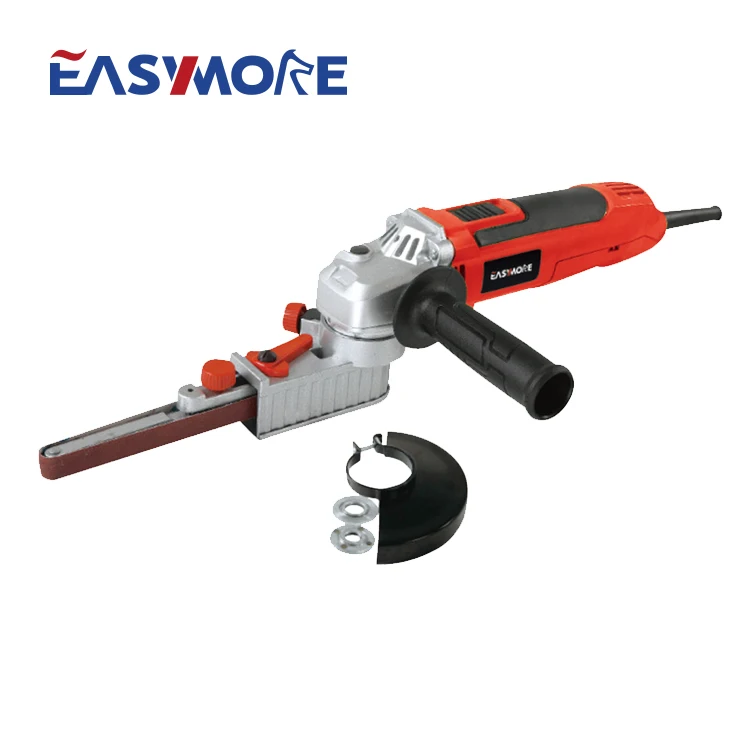 500W Electricity New Variable speed mini metal belt sander with 5 sanding Paper