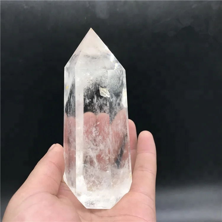 Chinese Supplier Wholesale Natural High Quality White Crystal Quartz Point