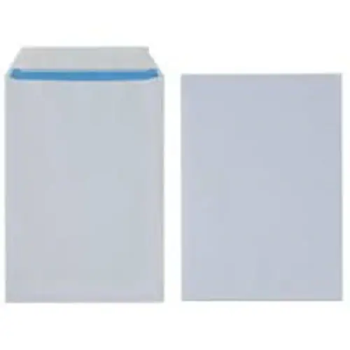 
C5 envelopes peel and seal stationery A4 folded plain paper white brown color 