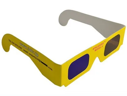 
Paper Spectrum Separated Chromadepth 3d Glasses 