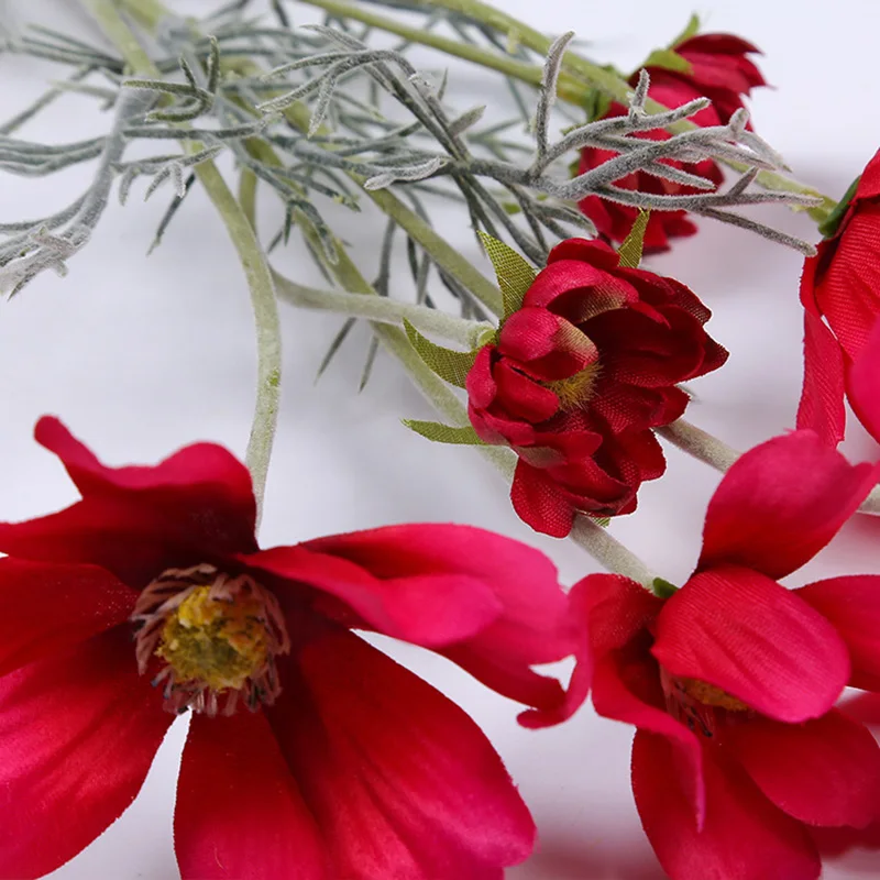 China Artificial Flowers for Decoration Chrysanthemum Wholesale Artificial Flowers