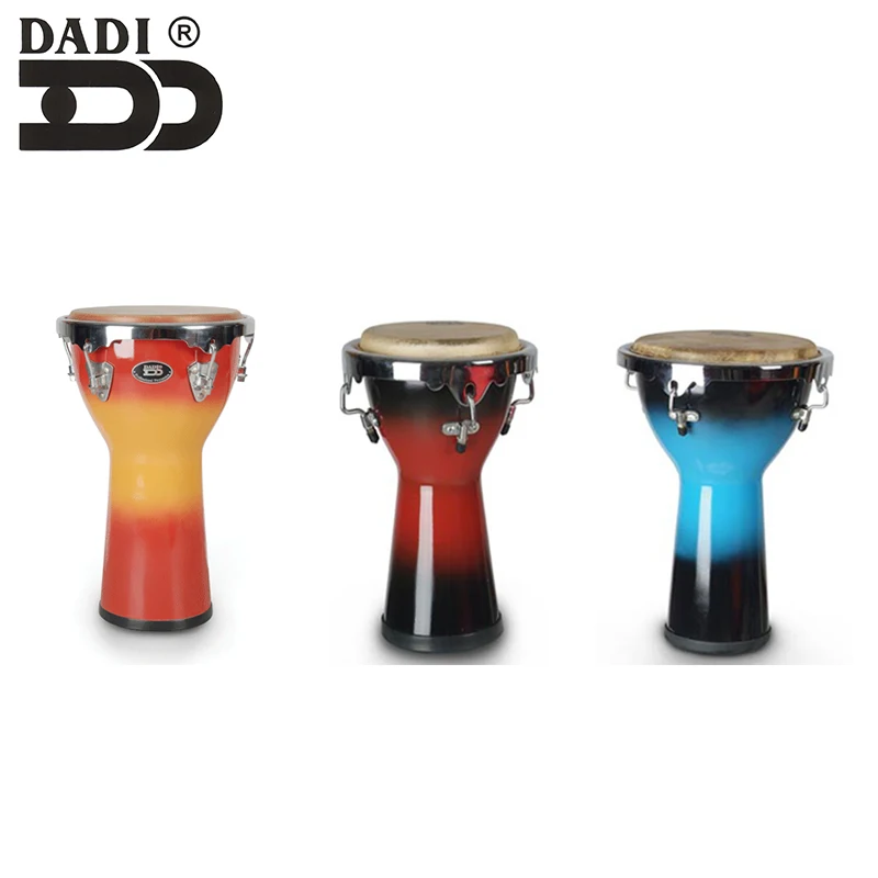 Wholesale Musical Percussion drum costom fiber glass african djembe drum 6/8/11 inch