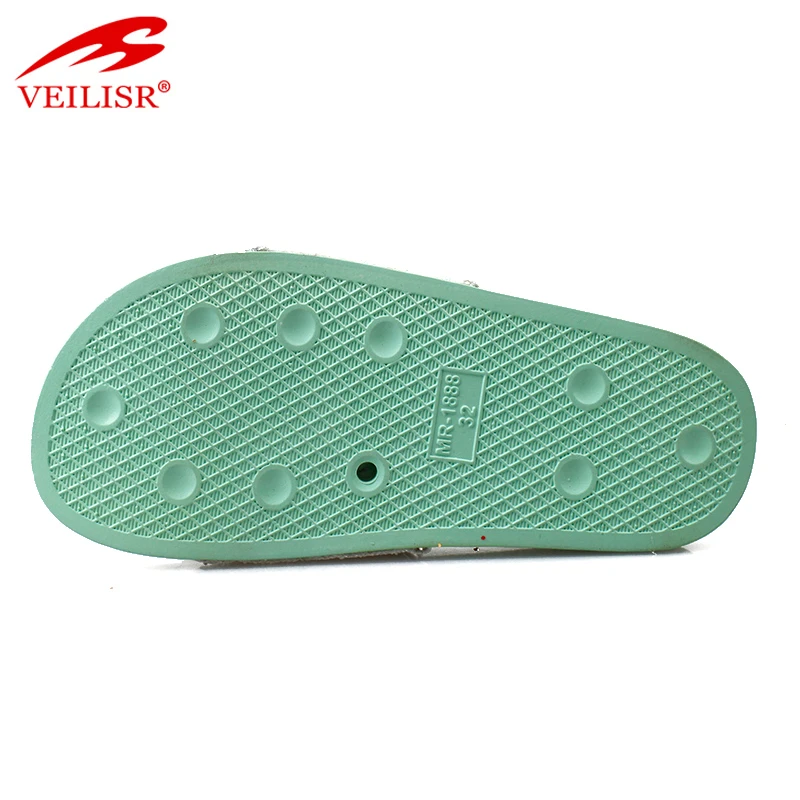 Летние детские сандалии с блестками и верхом из ПУ кожи