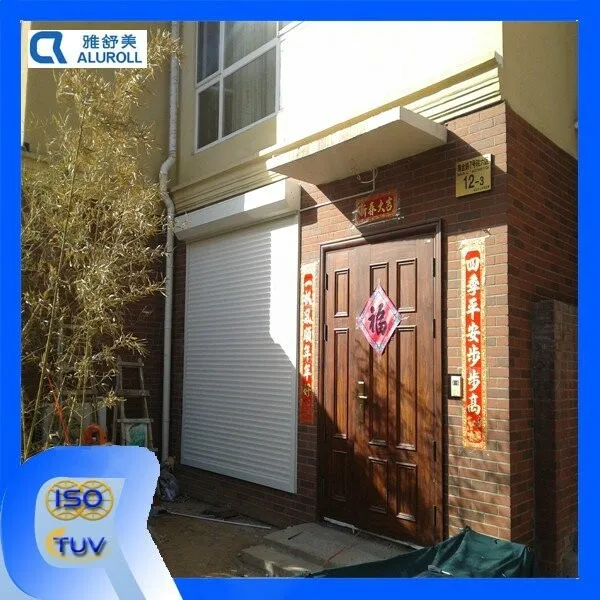 Electric hurricane shutters