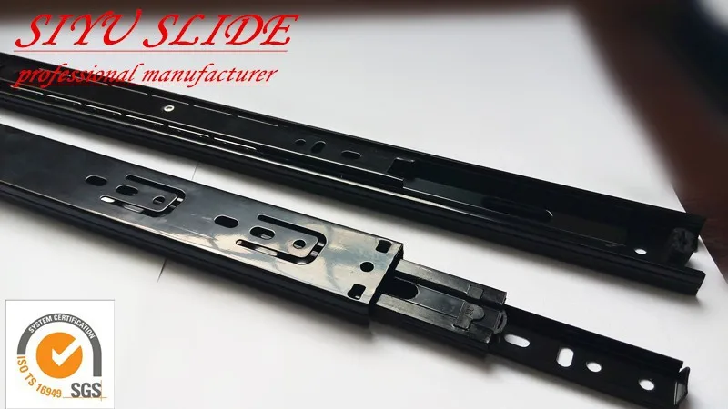 37mm Side Mount Ball Bearing Drawer Slide, Furniture Hardware Fitting