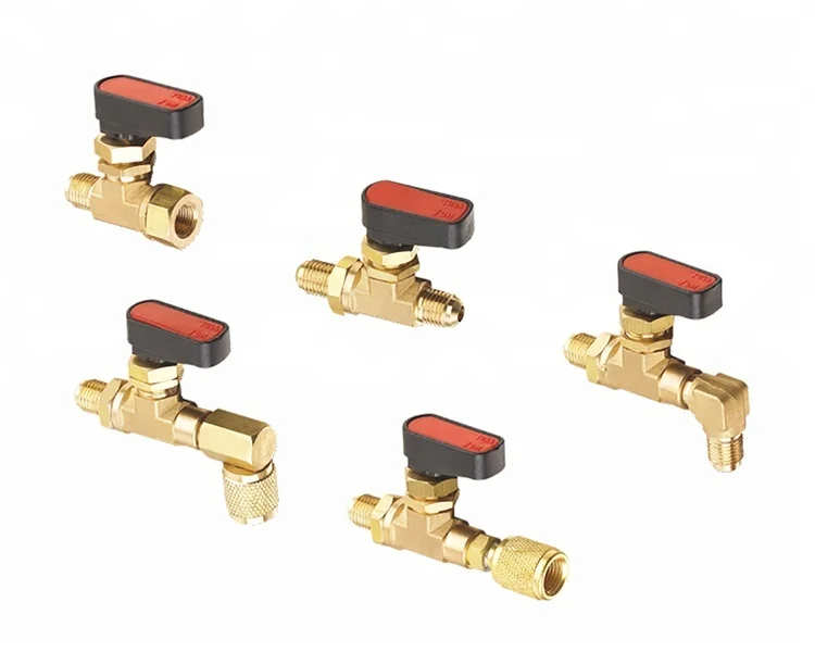 Ball Shut Off Valve Refrigerant A/C tools 1/4SAE 1320-05