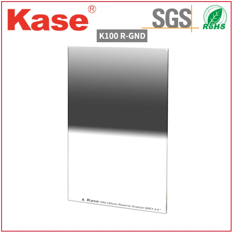 Kase 150X170mm Square Hard Graduated Neutral Density Filter GND8(0.9) ND 3 Stops