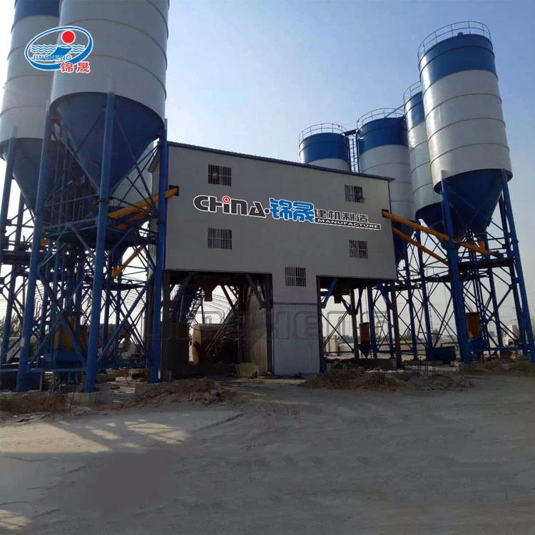 Large hzs120 sicoma simen beton concrete batching plant