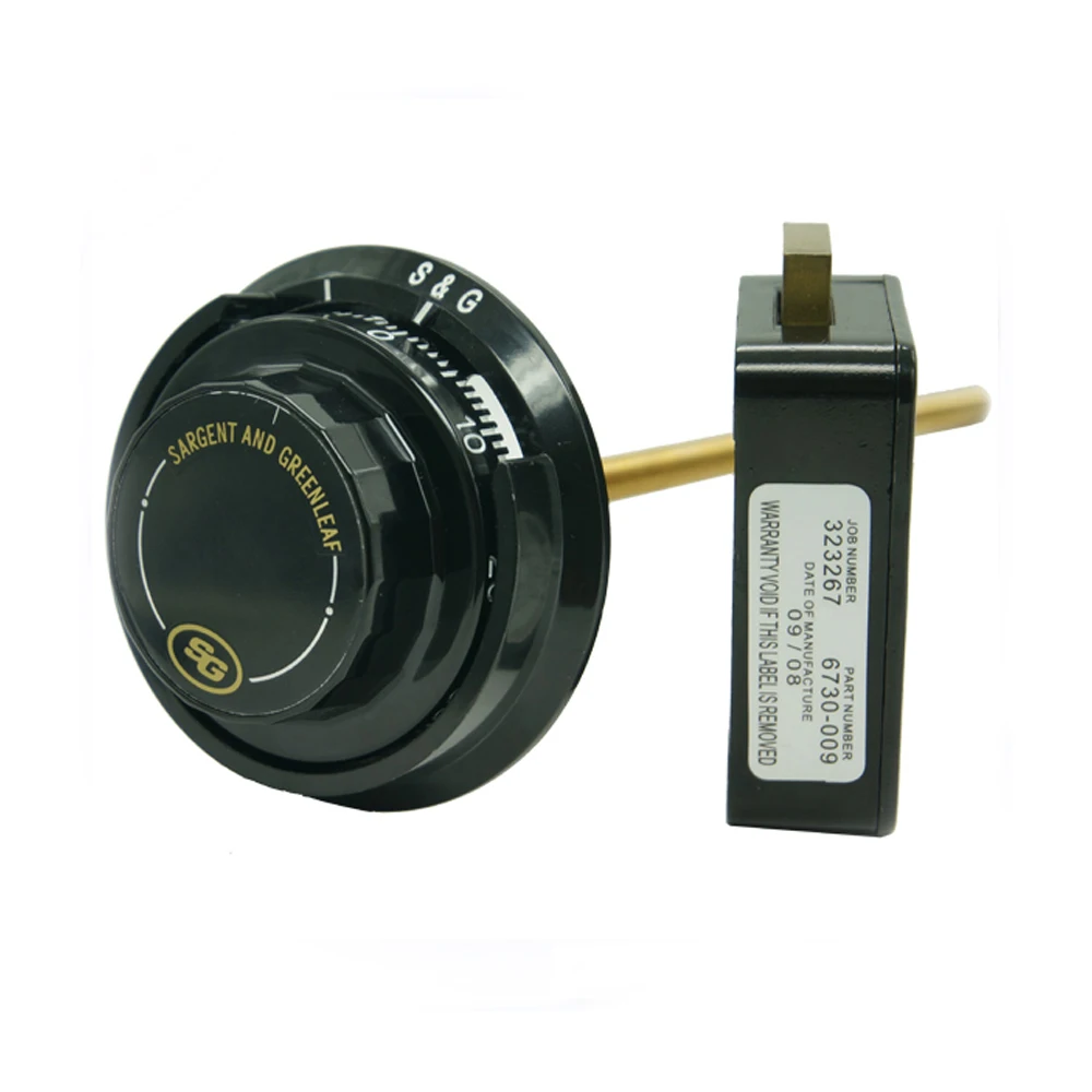 Best Price S&G 6730 Mechanical Code 3 wheels Lock for Bank Safe box