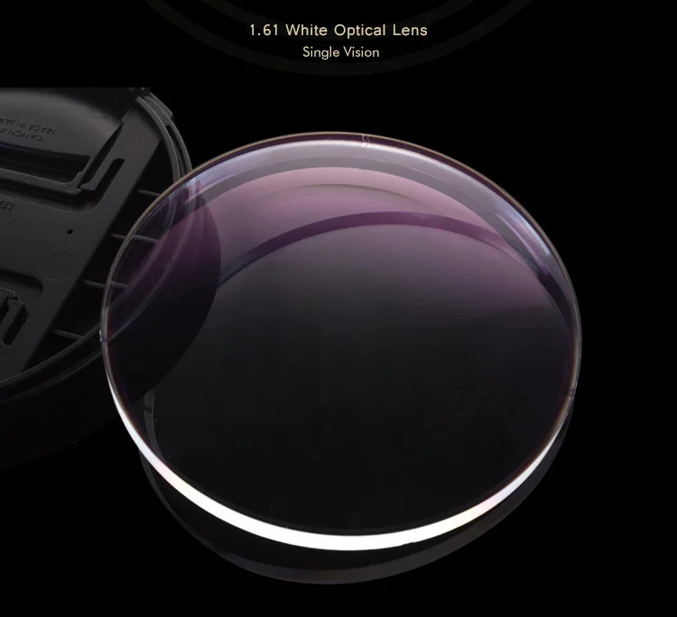 Eyeglass 1.61 ASP single vision blue block AR lens