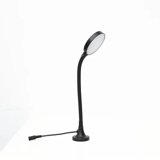 Factory Flexible Gooseneck 3 Steps Dimmer And Timer Magnet Led Table Lamps For Sewing Machine Reading Room Dorm Workshop