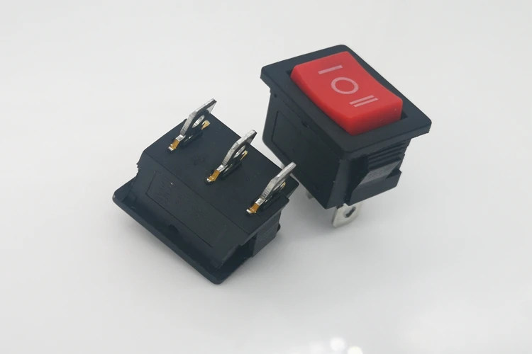 KCD1-103 ON OFF ON 3 pin 6A 250VAC kcd waterproof rocker switch