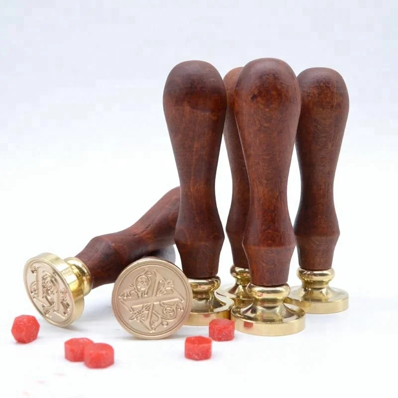 old fashioned copper seals personalized sealing wax stamp logo custom
