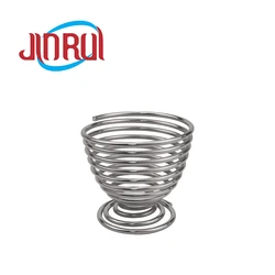 Металлическая проволока с гальваническим покрытием, спиральный держатель для яиц, держатель для губки для макияжа