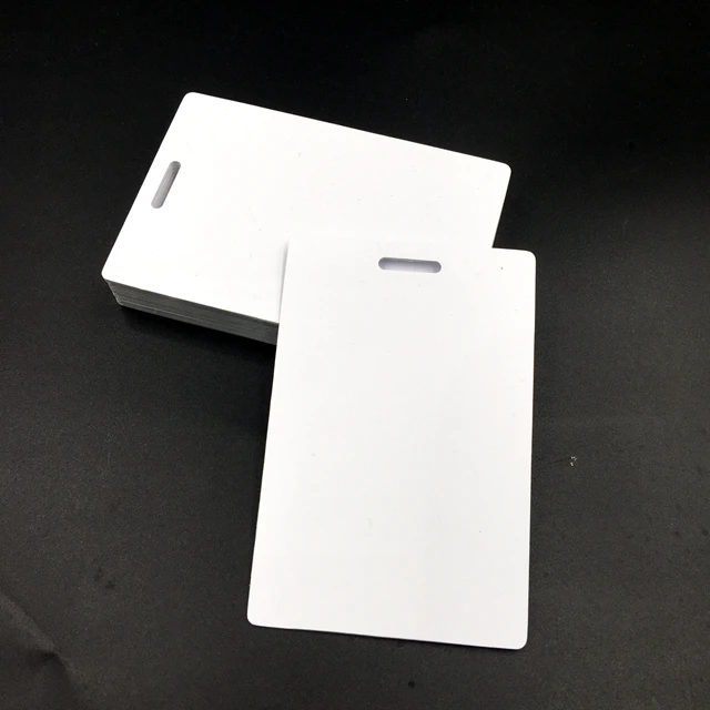 Low cost White PVC card